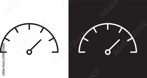 Fotografía Tachometer icon