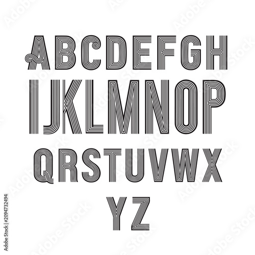 Creative Bone Font Vector - Orthopedic and Medical Illustration ABC