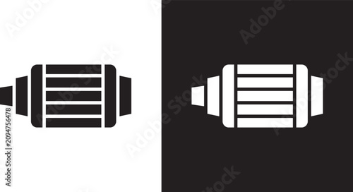 Fotografie Car alternator icon