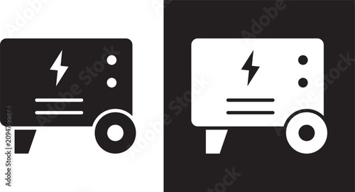 Obraz na płótnie Generator icon