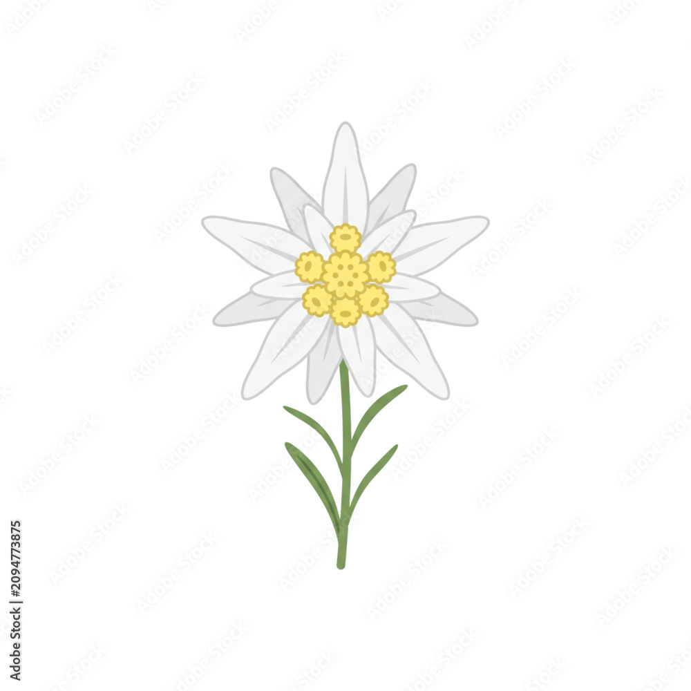 Fototapeta premium daisy isolated on white background