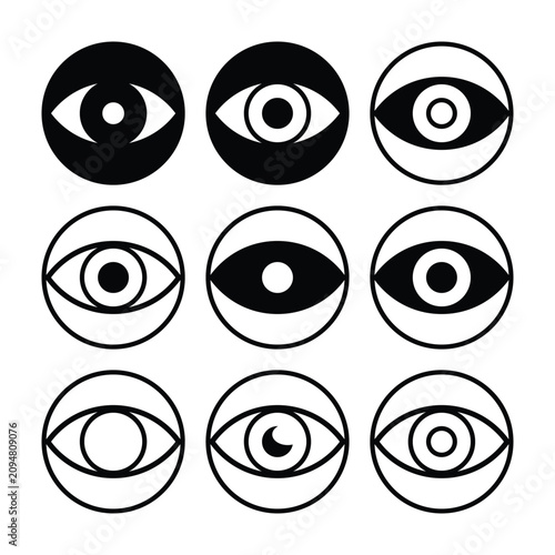 Minimal Eye Interface Symbol Collection Set