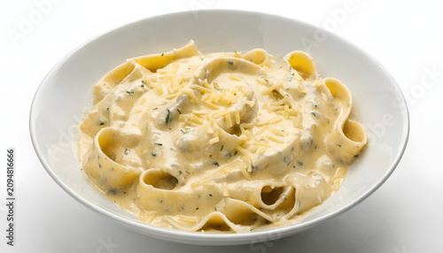 Pasta white sauce