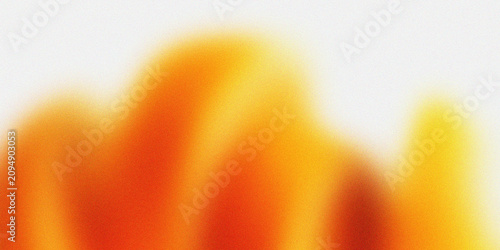 Abstract Orange and Yellow Grainy Background with Bright Warm Lights, Trendy Lo-fi Noise Texture Gradient Backdrop for Creative Arts, Multipurpose Summer Banner Design