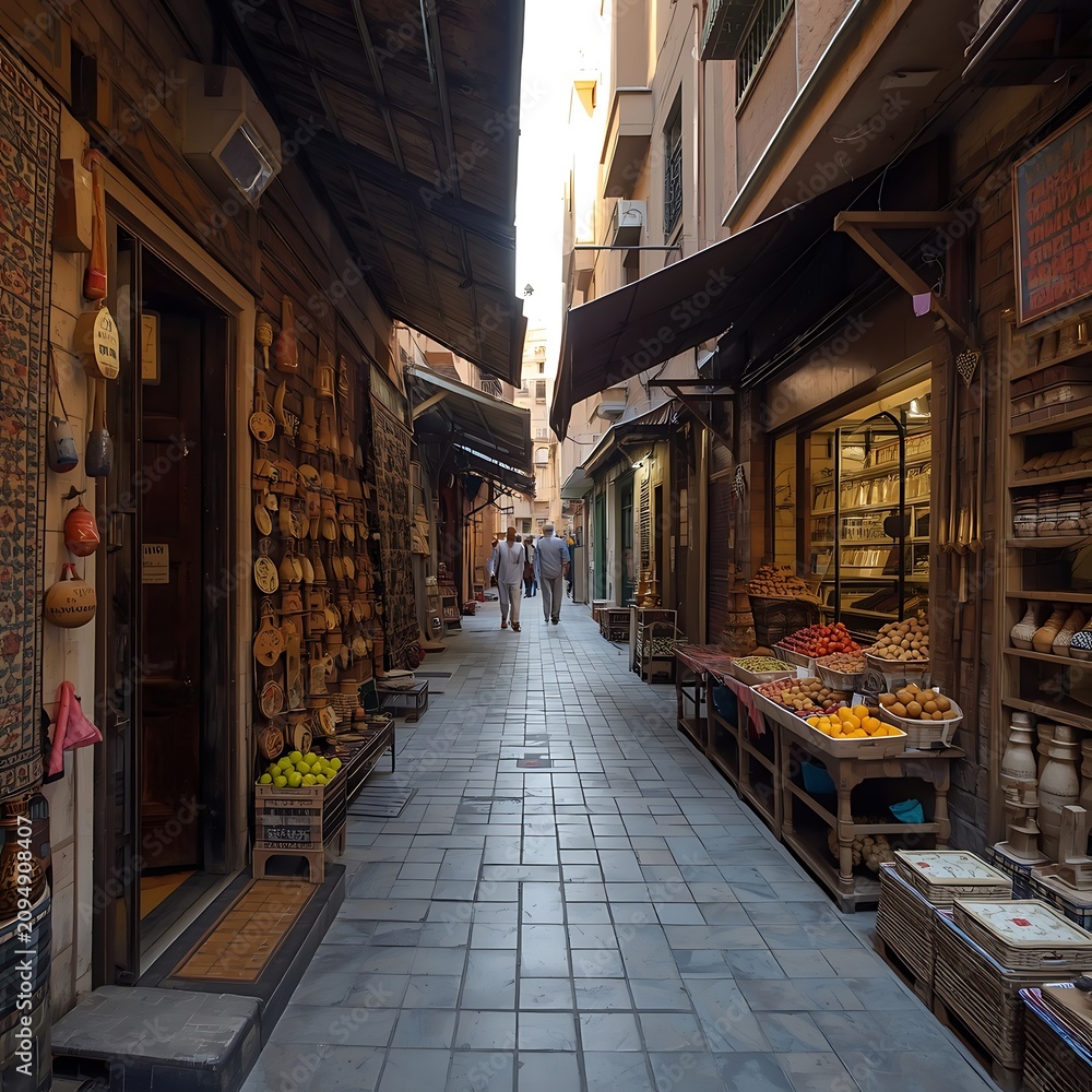 Fototapeta premium street in the old town of tallinn