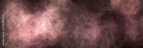 Foto Muted mauve and slate grey watercolor smoke on black