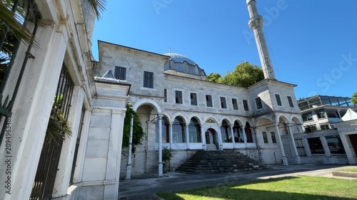 Located in Beylerbeyi, Turkey, the Hamidi Evvel Mosque was built in 1778.