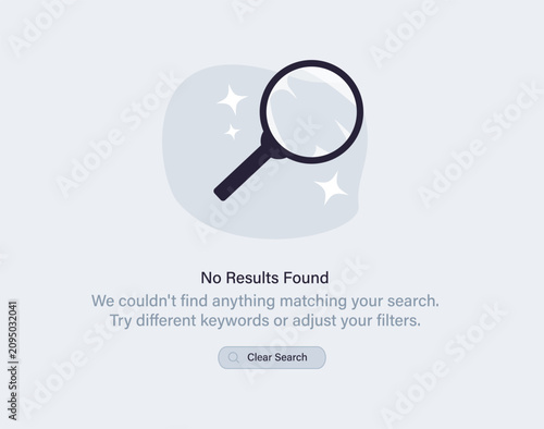 Cuadro en lienzo Magnifying glass featuring a question marks emoji illustrating idle search, inactivity and waiting status