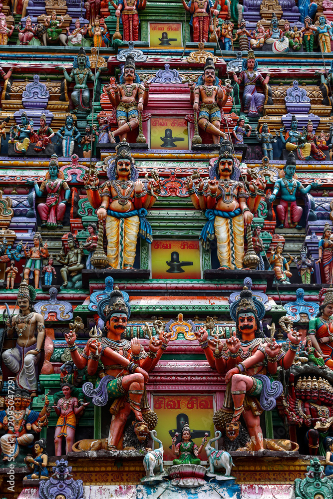 Fototapeta premium Hindu temple in Colombo, Sri Lanka