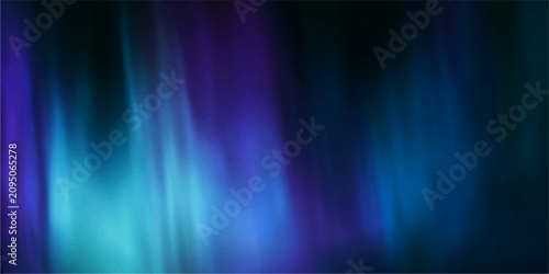 фотографія ethereal aurora borealis display in deep shades of blue and purple, creating a mesmerizing and mystical spectacle of light