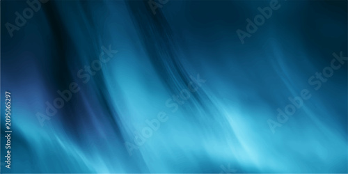 Foto abstract blue light streaks with ethereal glow create a serene and calming ambiance, evoking a sense of tranquility and depth