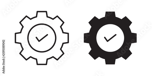 Tableau sur toile Easy setup icon