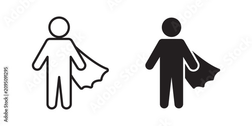 Tableau sur toile Hero icon