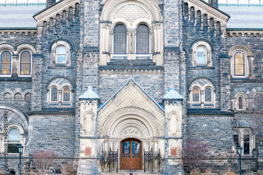 Obraz premium Colonial heritage architecture in Toronto, Canada. 