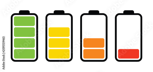 Photography Battery Level Indicator