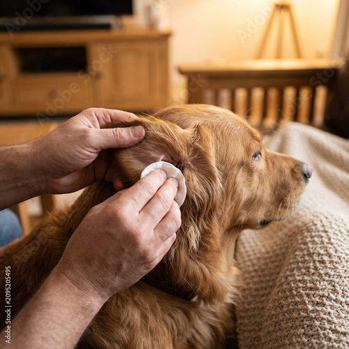 hand cleaning pet ears,pet ear cleaning,dog ear cleaning,cat ear cleaning,pet care,pet hygiene,dog,cat,home care,pet owner,hand closeup,animal care,ear care,pet wellness,cleaning routine,companion ani