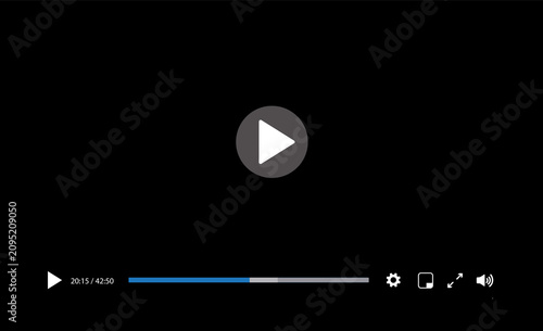 Bild auf Leinwand video buffering bar png