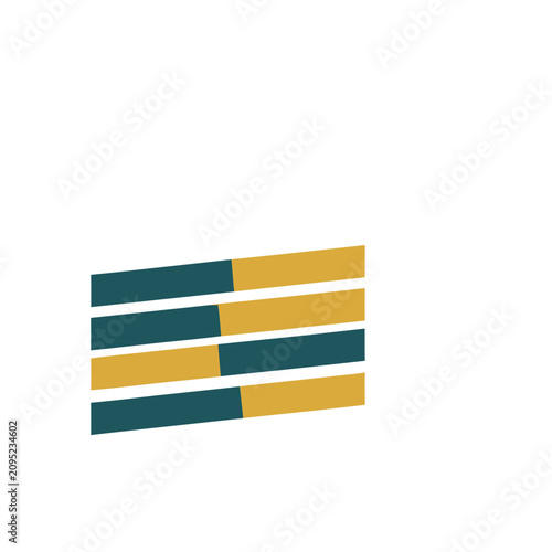Abstract Geometric Bars
