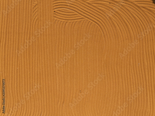 Foto The ripe grains in the threshing floor