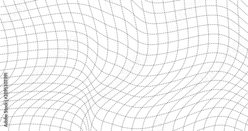 Photos Waves Curve lines Grid Distortion deformation effect Abstract vector background