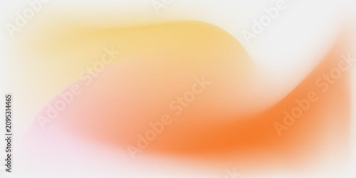 Foto Amazing Yellow Orange White Blur Gradient With Noise Grain Textured, Good For Flyer, Poster, wallpaper vector ilustration