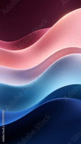 Fotografía Abstract luxury burgundy and lapis lazuli liquid background with grainy holographic texture waves vertical composition perfect for mobile device premium wallpapers