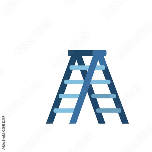 A-frame ladder icon
