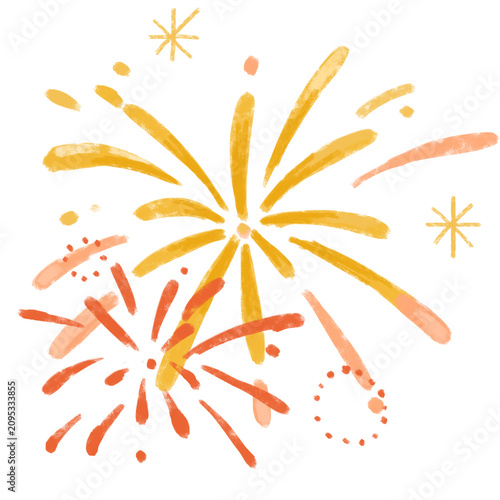 fireworks illustration