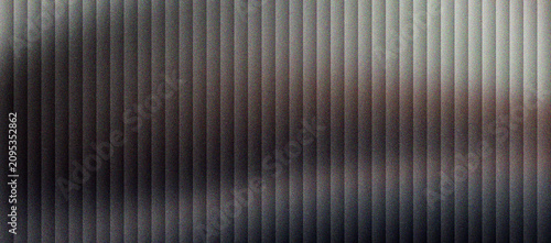 Bild auf Leinwand Abstract fluted glass texture with vertical lines and soft shadows