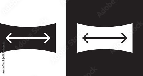 Konstfotografi Stretchable fabric icon