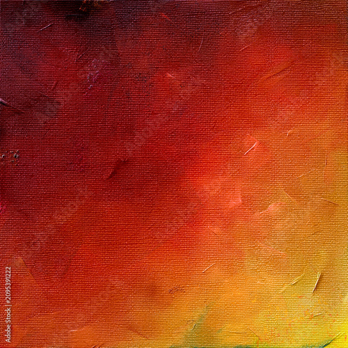 Red to orange abstract template
