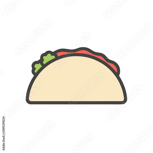 Taco illustration