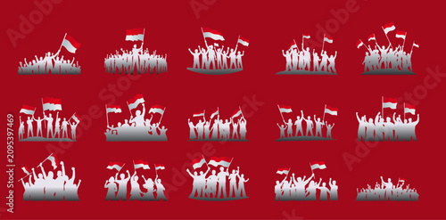 Konstfotografi Indonesian Independence Day Silhouette