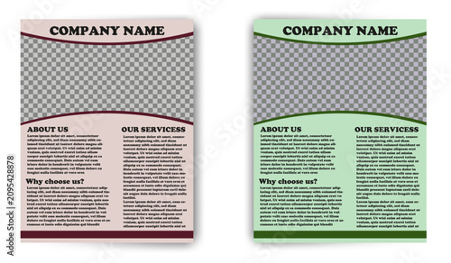 Photos Creative Corporate & Business Flyer Brochure Template Design, abstract business flyer, vector template design