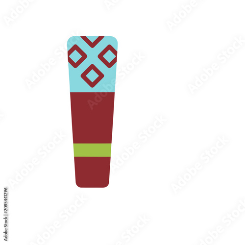 Abstract Geometric Tube Shape