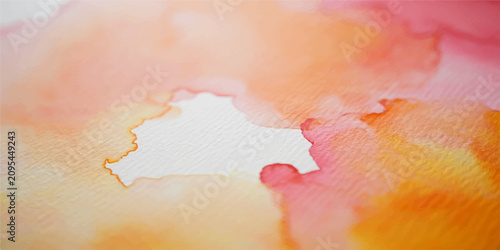 Pink peach orange watercolor abstract gradient texture background with soft blended tones artistic design for modern creative projects