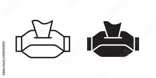 Fotografía Box tissue icon