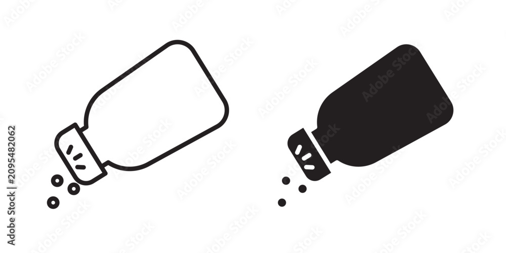 Fotografia Salt shaker icon