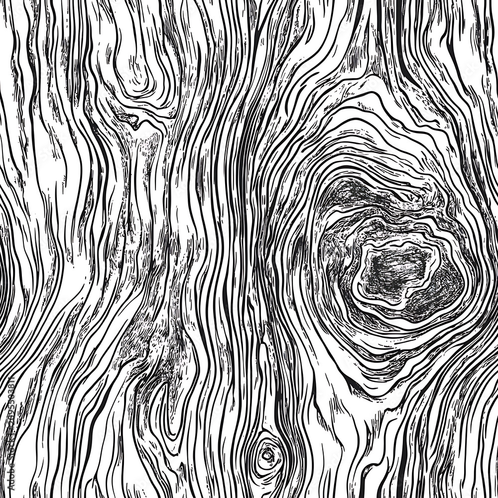 Minimal seamless wooden texture background, repeating natural wood pattern for modern design, fabric, and digital use.