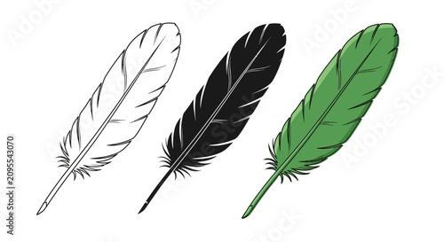 Cuadro en lienzo Clean Minimalist Solid White Background Vector Illustration