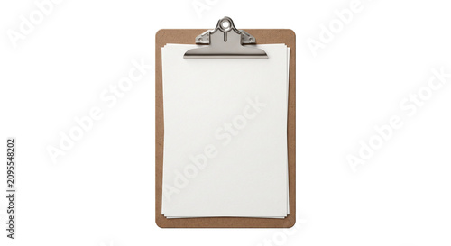 Quadro su tela clipboard isolated on white