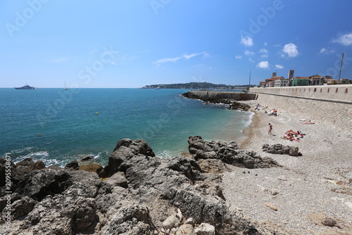 Rampart Cove View Toward Antibes Old Town
