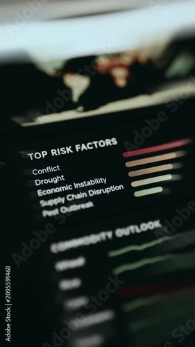 Food Supply Risk Management Interface Ranking Critical Market Threats