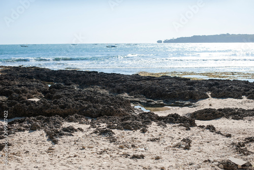 beach and rocks