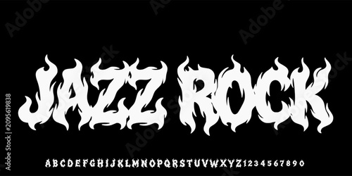 Canvastavla Extreme Gothic Display Font Alphabet – Sharp Blackletter Font Type with Aggressi
