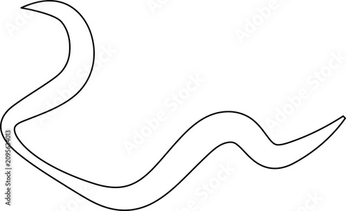 line doodle, hand drawn style for decoration