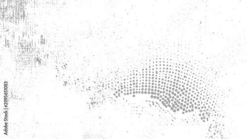 Abstract urban halftone texture with vintage distressed effect