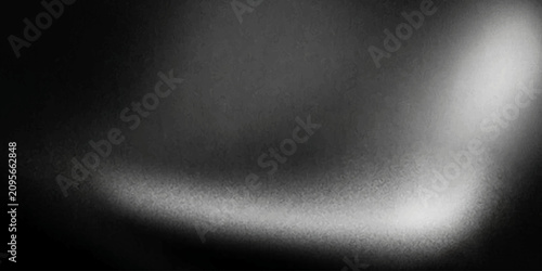 Foto Abstract metallic texture with a dramatic spotlight highlighting a curved surface, creating a sense of depth and mystery