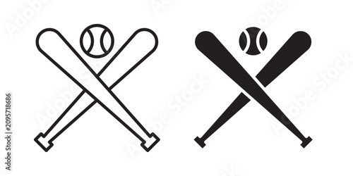 Obraz na płótnie Baseball icon