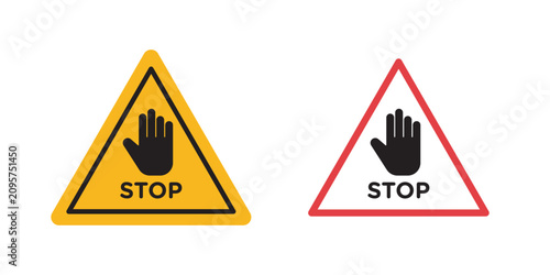 Stop security sign